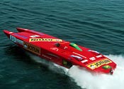 Offshore powerboat racing